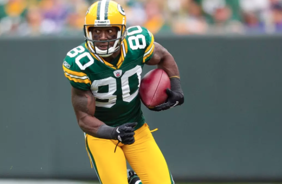 Voormalig Green Bay Packers wide receiver Donald Driver, symbool voor doorzettingsvermogen en leiderschap ondanks tegenslagen.
